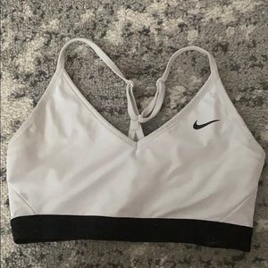 Nicks white sports bra